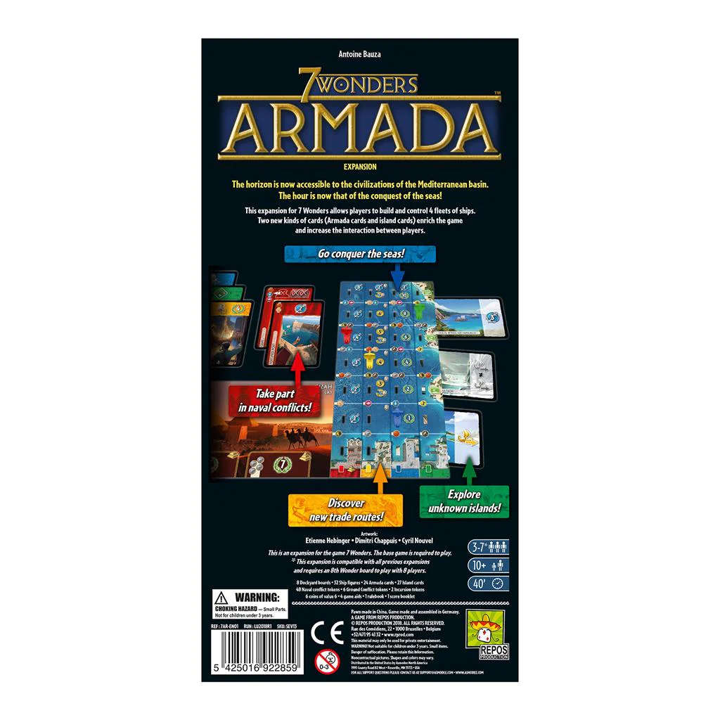 7 Wonders: Armada Expansion - Image 3