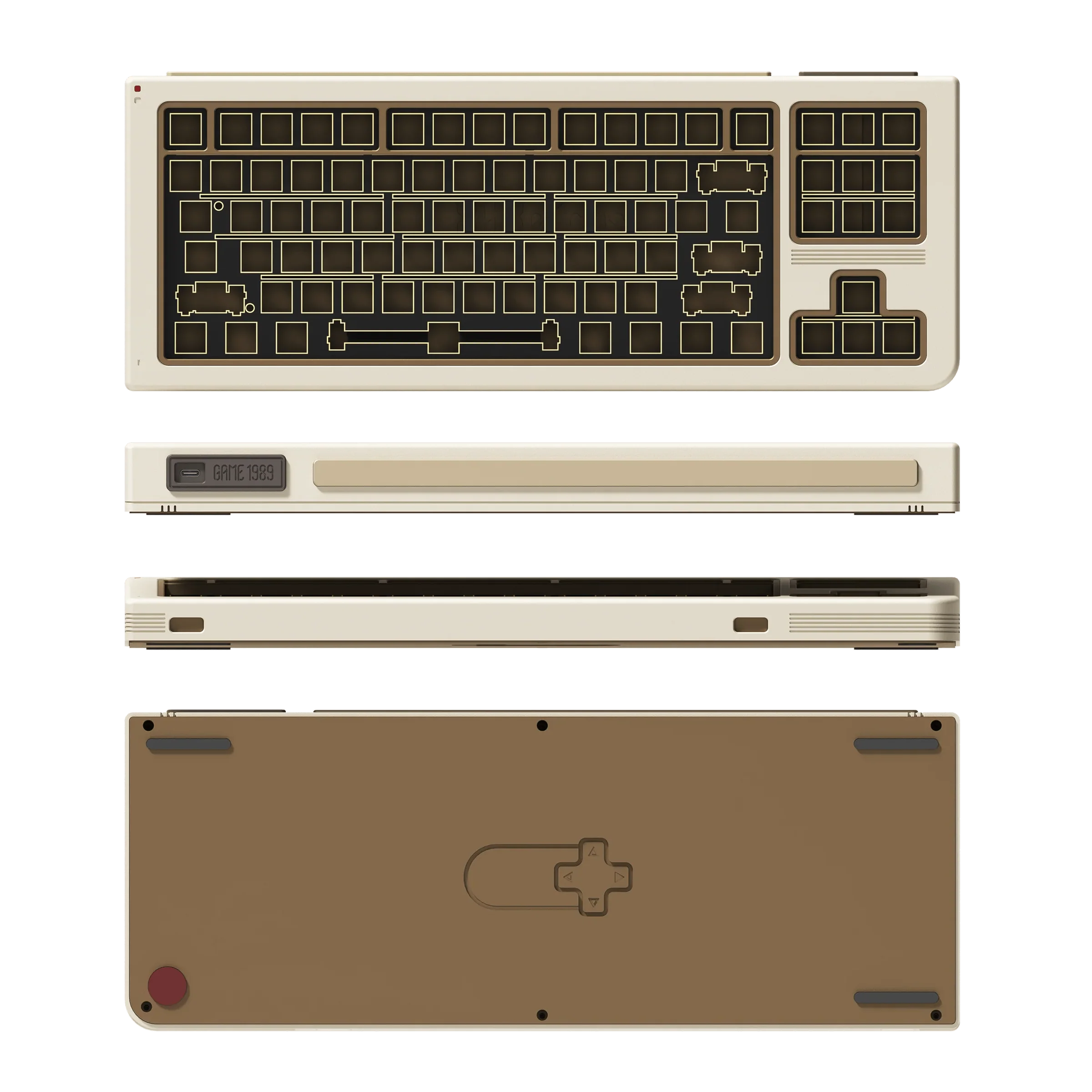 80Retros Game 1989 TKL Keyboard Kit - Image 3