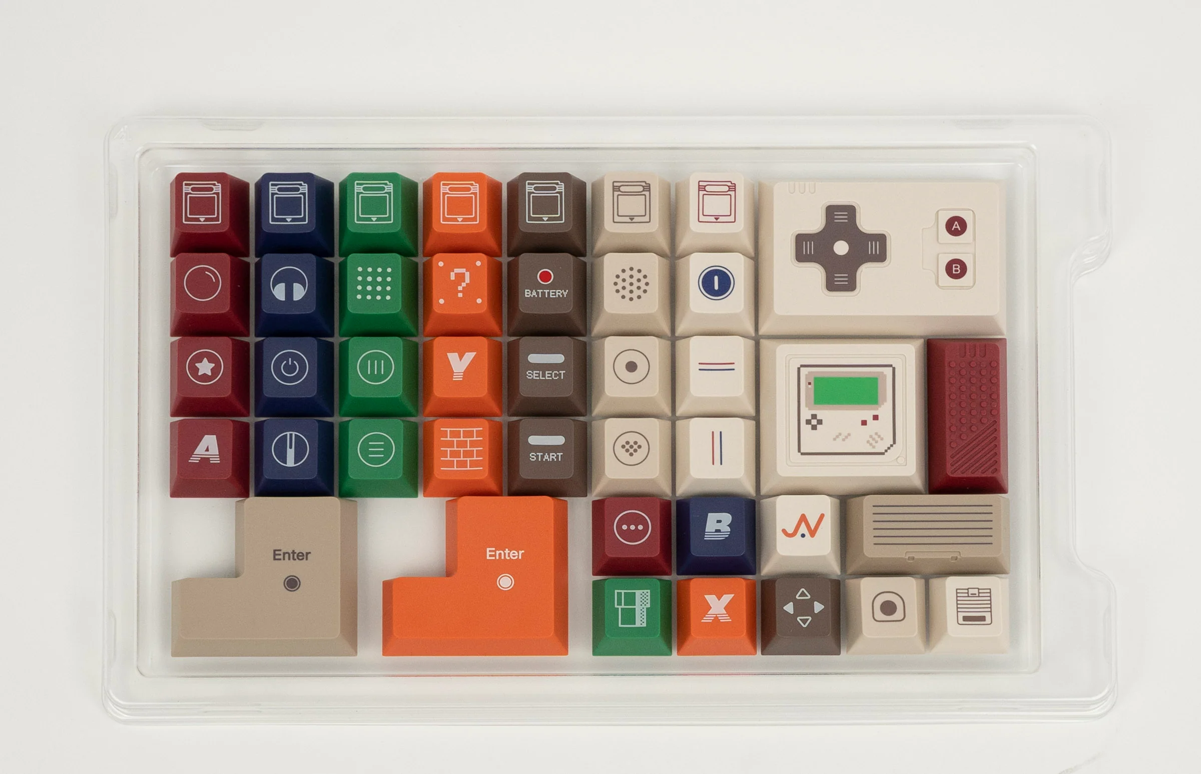 80Retros Game 1989 R2 Cherry Profile Dye Sub Keycap Set - Image 7