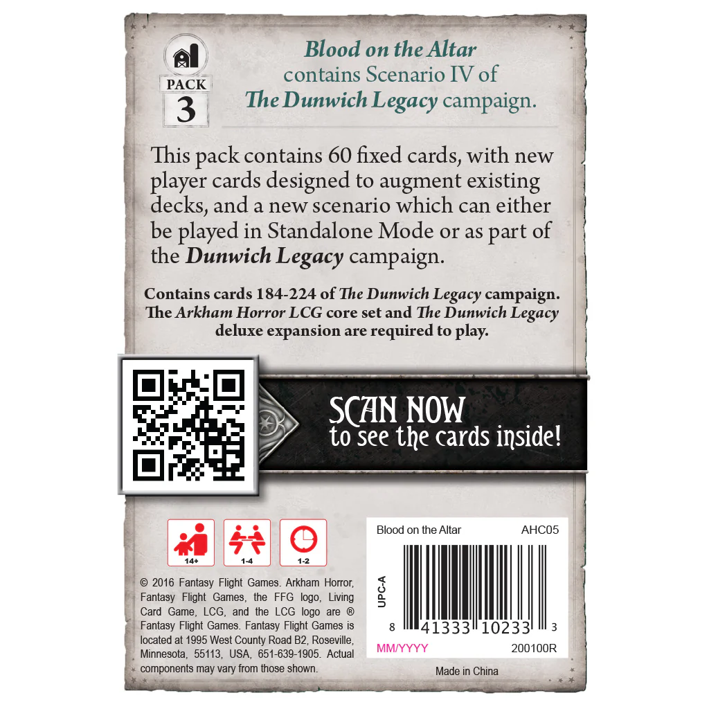 Arkham Horror LCG : Blood on the Altar - Image 2