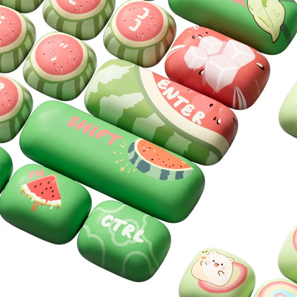 Akko Watermelon 138 Key MOG Profile Dye Sub PBT Keycap Set - Image 2
