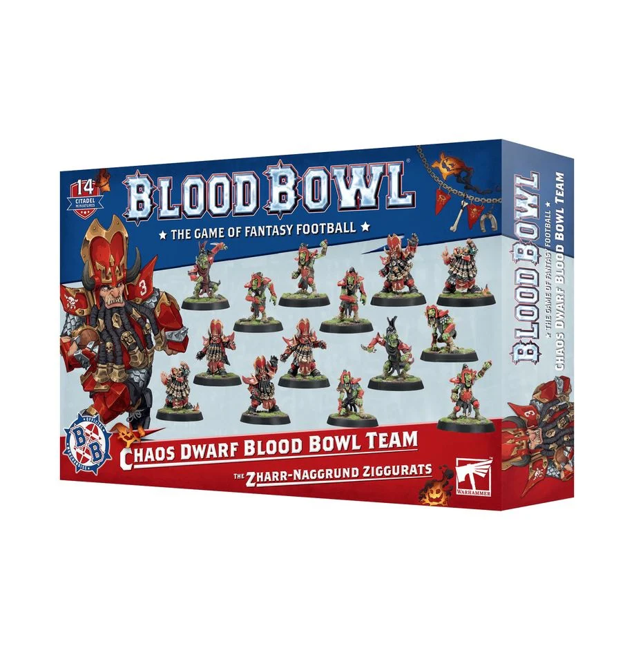 Blood Bowl Chaos Dwarf Team - The Zharr-Naggrund Ziggurats - Image 4