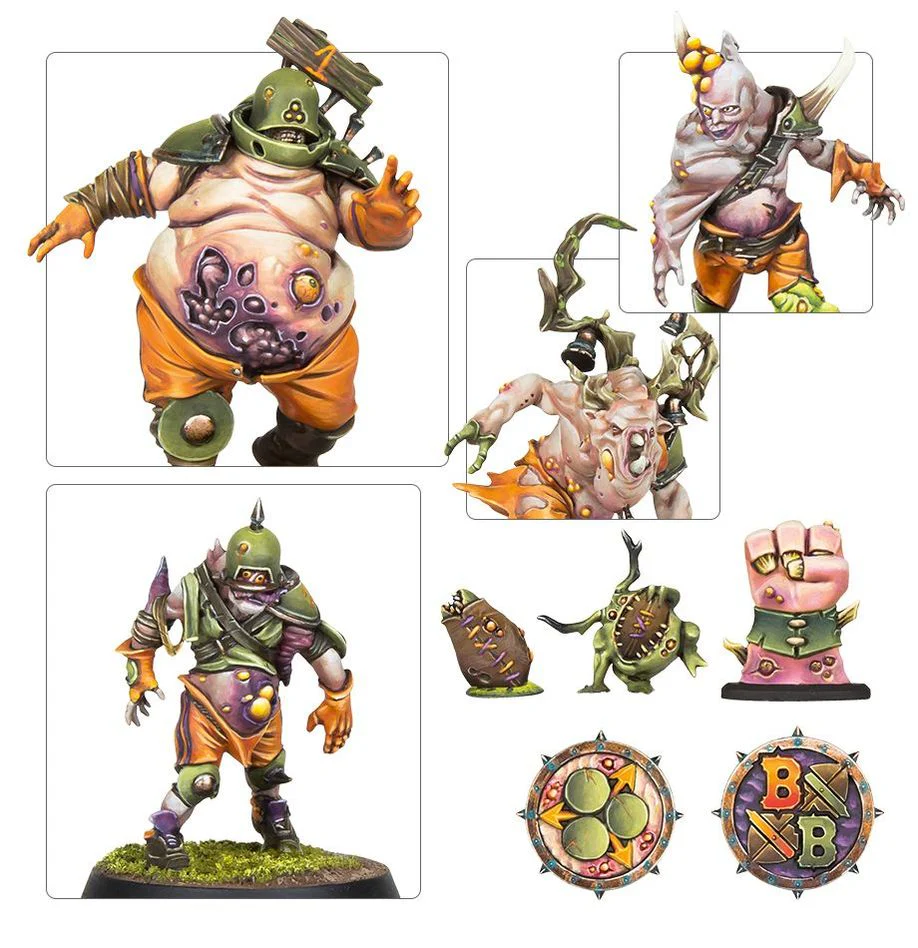 Blood Bowl : Nurgle's Rotters - Nurgle Blood Bowl Team - Image 2