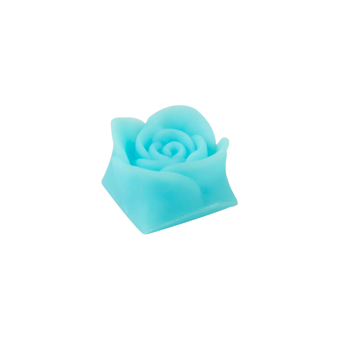 Capsmiths Rose Laser Blue 3D Printed Artisan Keycap - Image 2