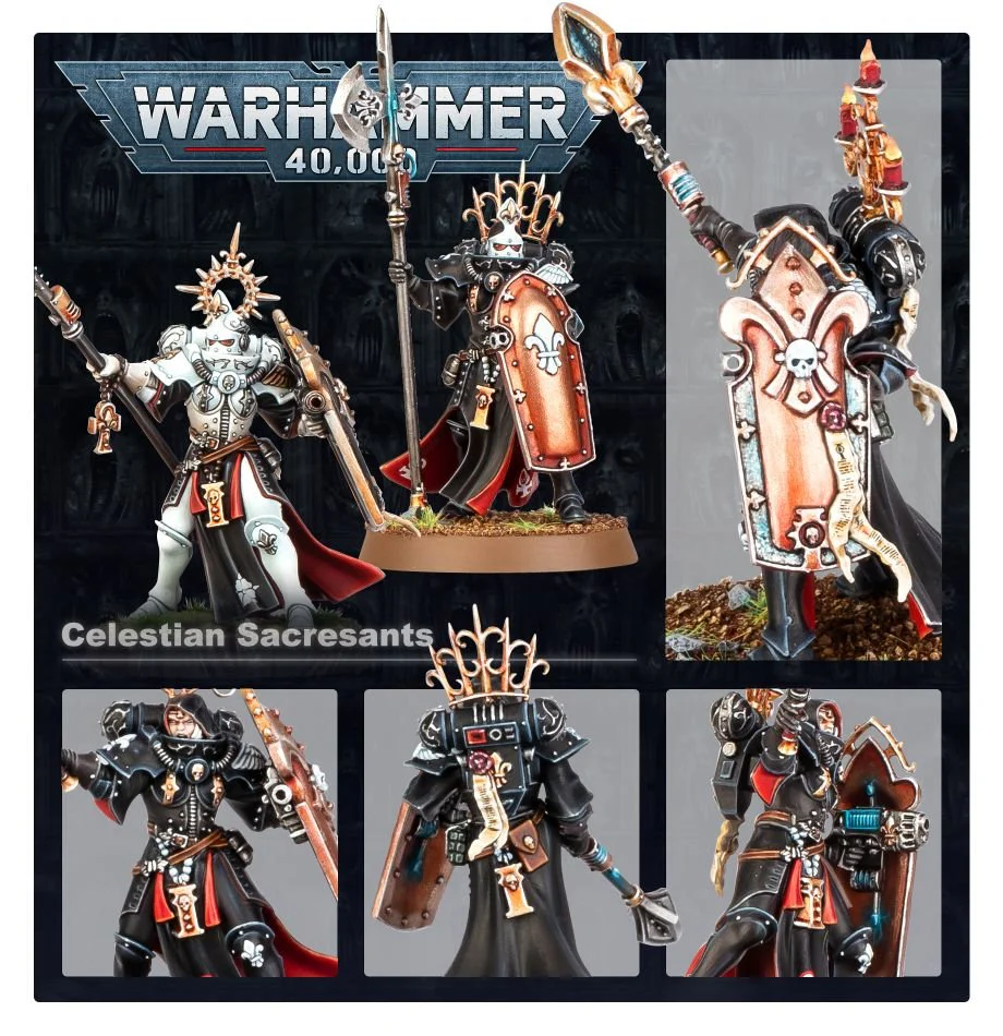 Warhammer 40000 Adepta Sororitas Celestian Sacresants - Image 2