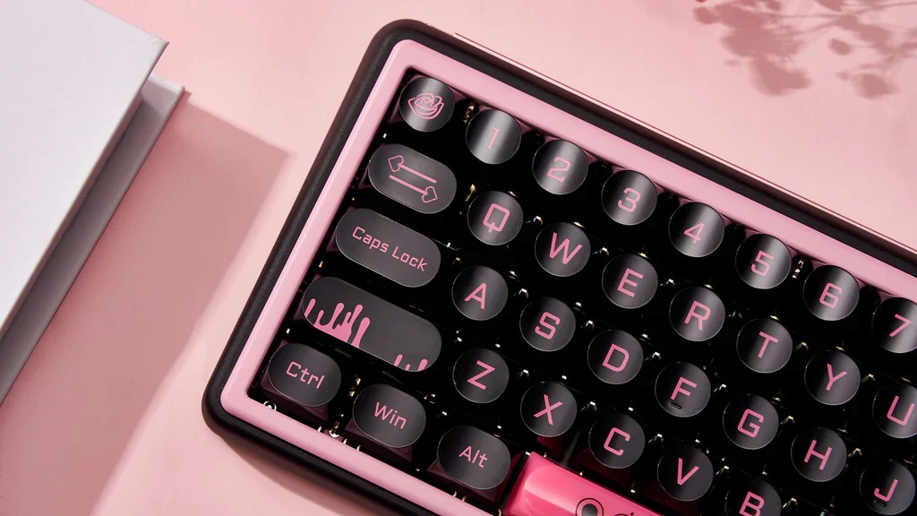 Chilkey Dark Blush 170 Key DDA Profile Dye Sub PC Keycap Set - Image 12