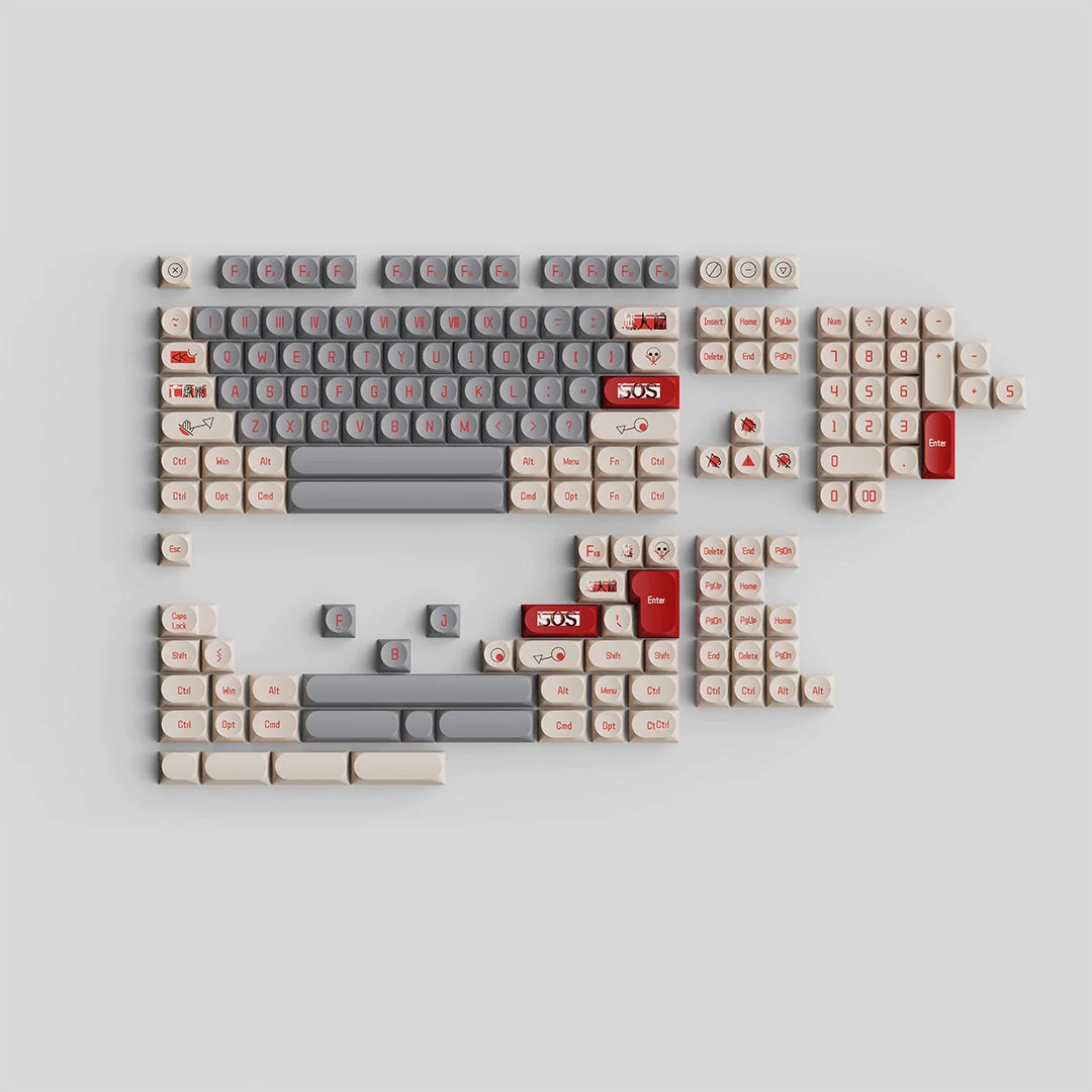 Chilkey Lost Land 170 Key DDA Profile Dye Sub PBT Keycap Set - Image 2