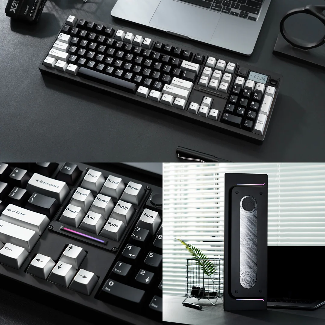 Chilkey ND104 CNC Aluminum Hotswap Wireless RGB Keyboard - Image 15