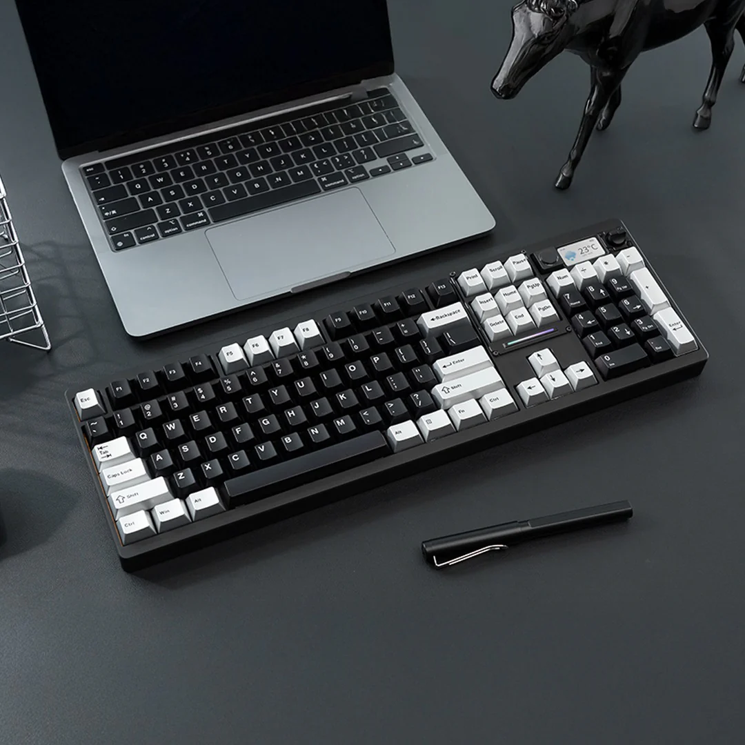 Chilkey ND104 CNC Aluminum Hotswap Wireless RGB Keyboard - Image 16