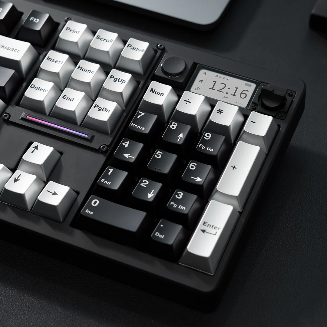 Chilkey ND104 CNC Aluminum Hotswap Wireless RGB Keyboard - Image 17