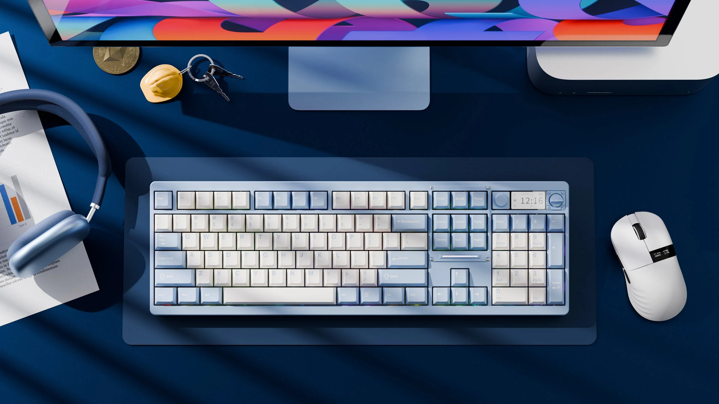 Chilkey ND104 CNC Aluminum Hotswap Wireless RGB Keyboard - Image 28