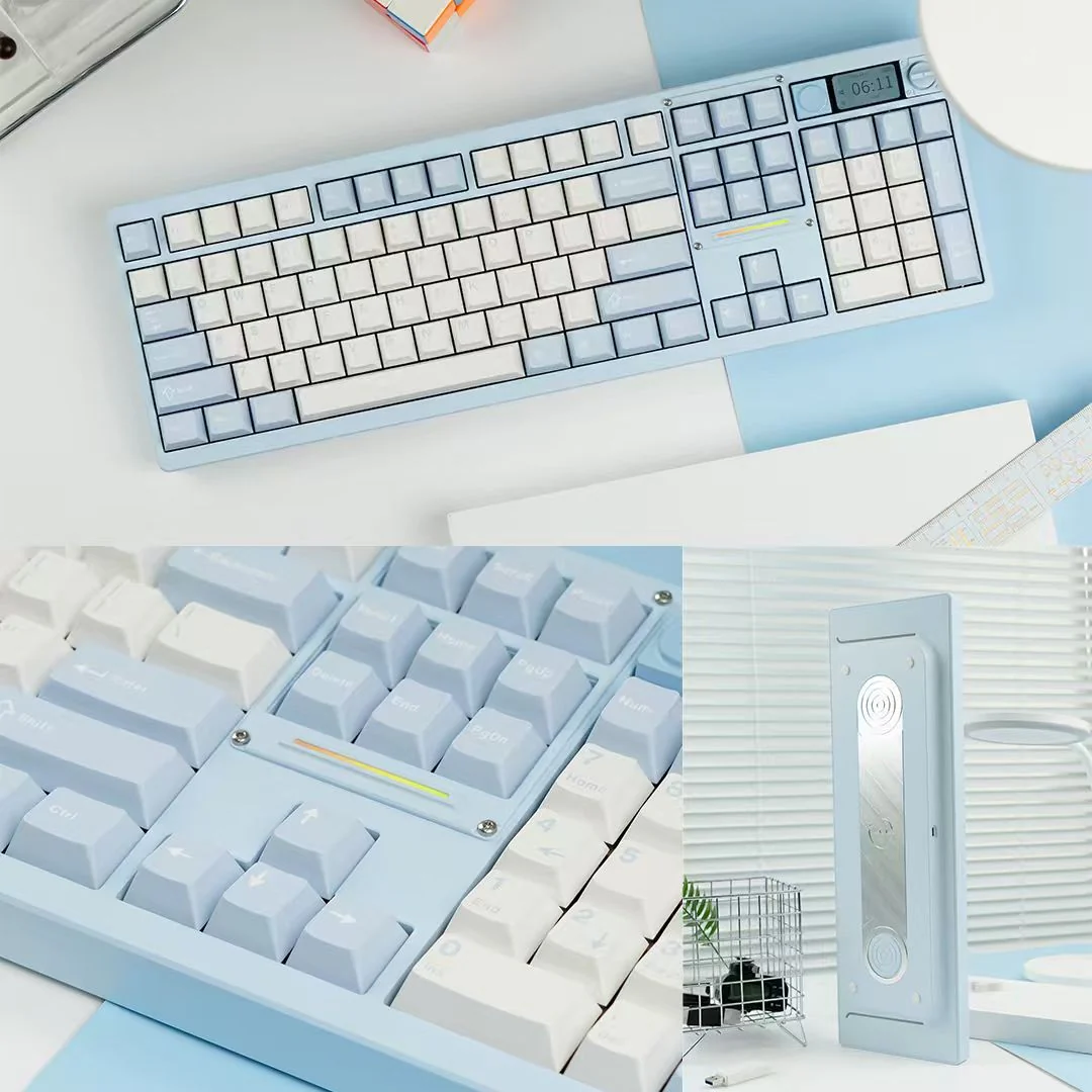 Chilkey ND104 CNC Aluminum Hotswap Wireless RGB Keyboard - Image 31