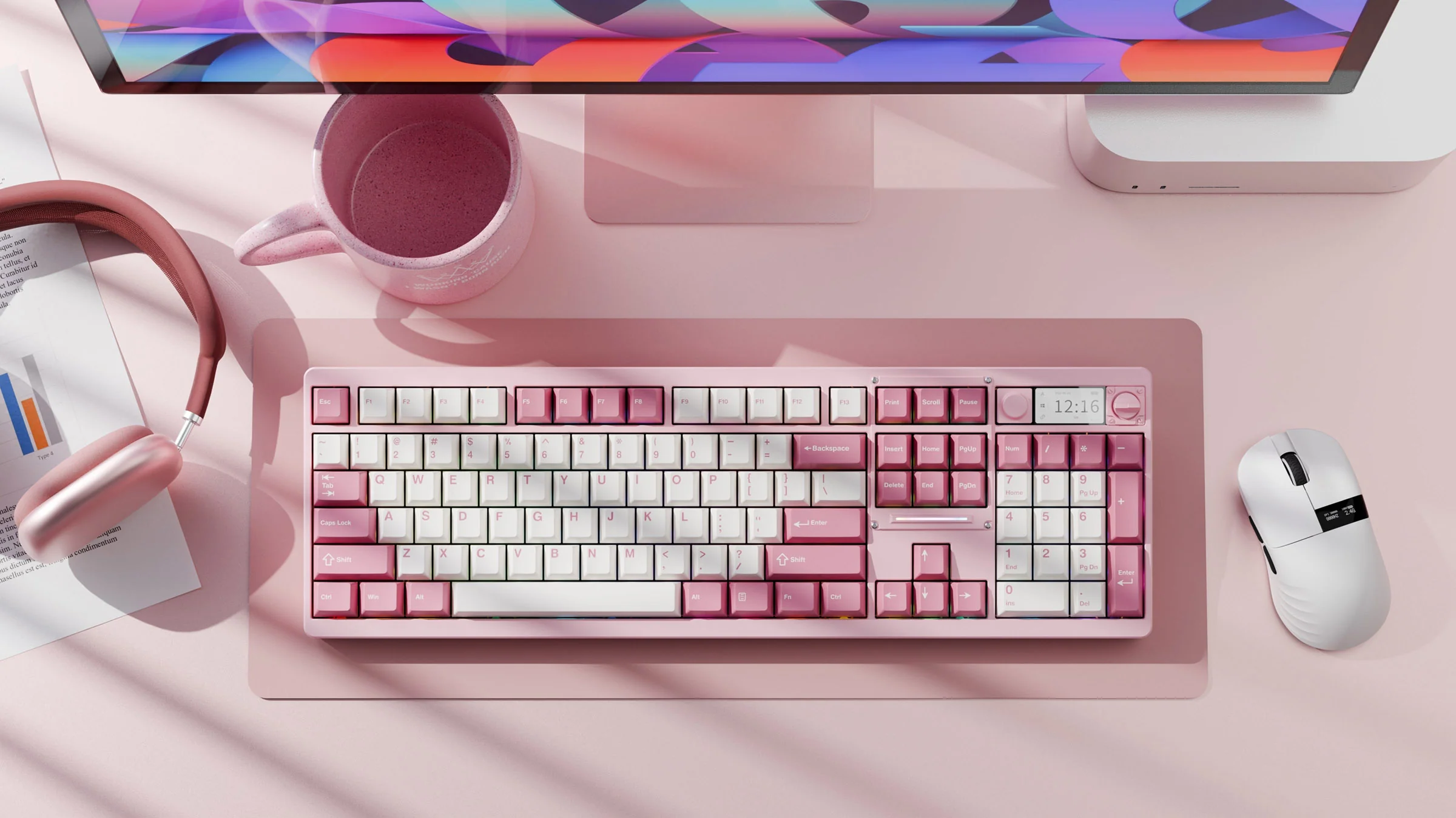 Chilkey ND104 CNC Aluminum Hotswap Wireless RGB Keyboard - Image 35