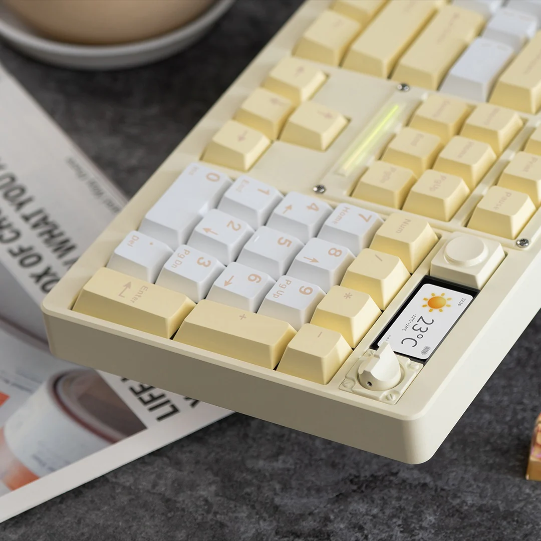 Chilkey ND104 CNC Aluminum Hotswap Wireless RGB Keyboard - Image 40