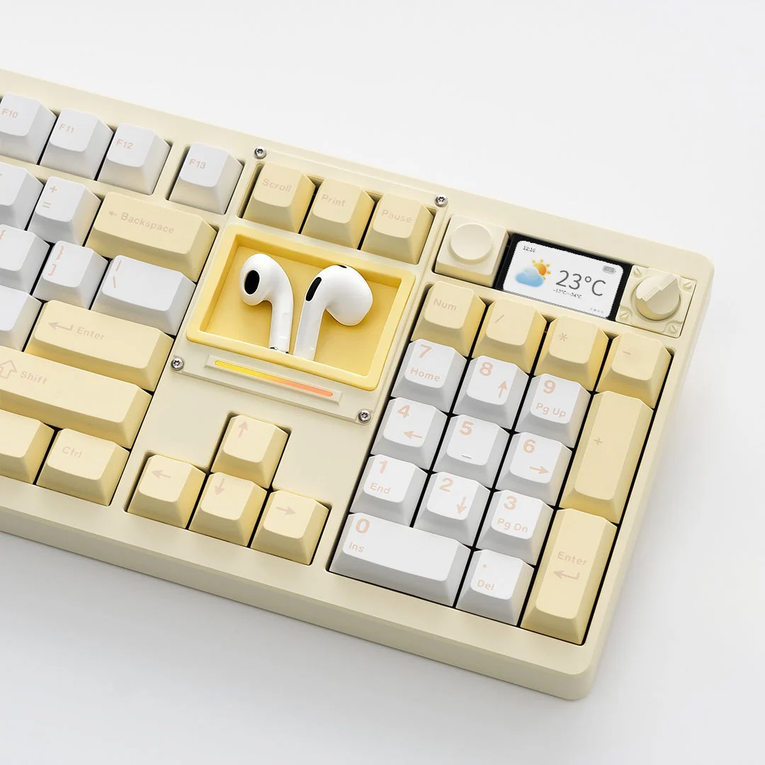 Chilkey ND104 CNC Aluminum Hotswap Wireless RGB Keyboard - Image 43