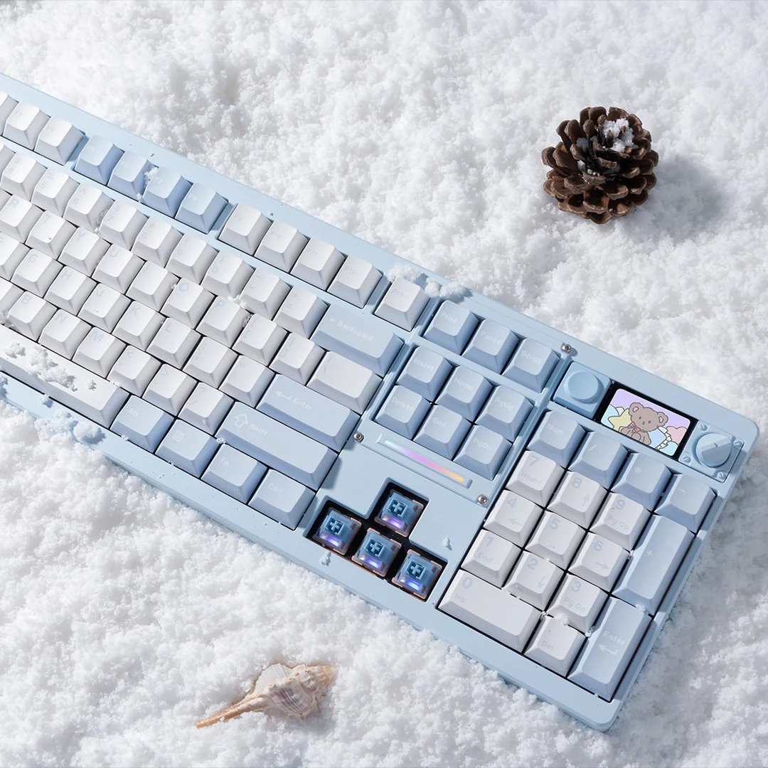 Chilkey ND104 CNC Aluminum Hotswap Wireless RGB Keyboard - Image 52