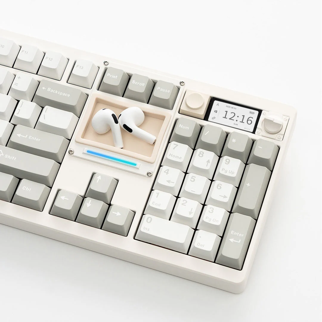 Chilkey ND104 CNC Aluminum Hotswap Wireless RGB Keyboard - Image 62