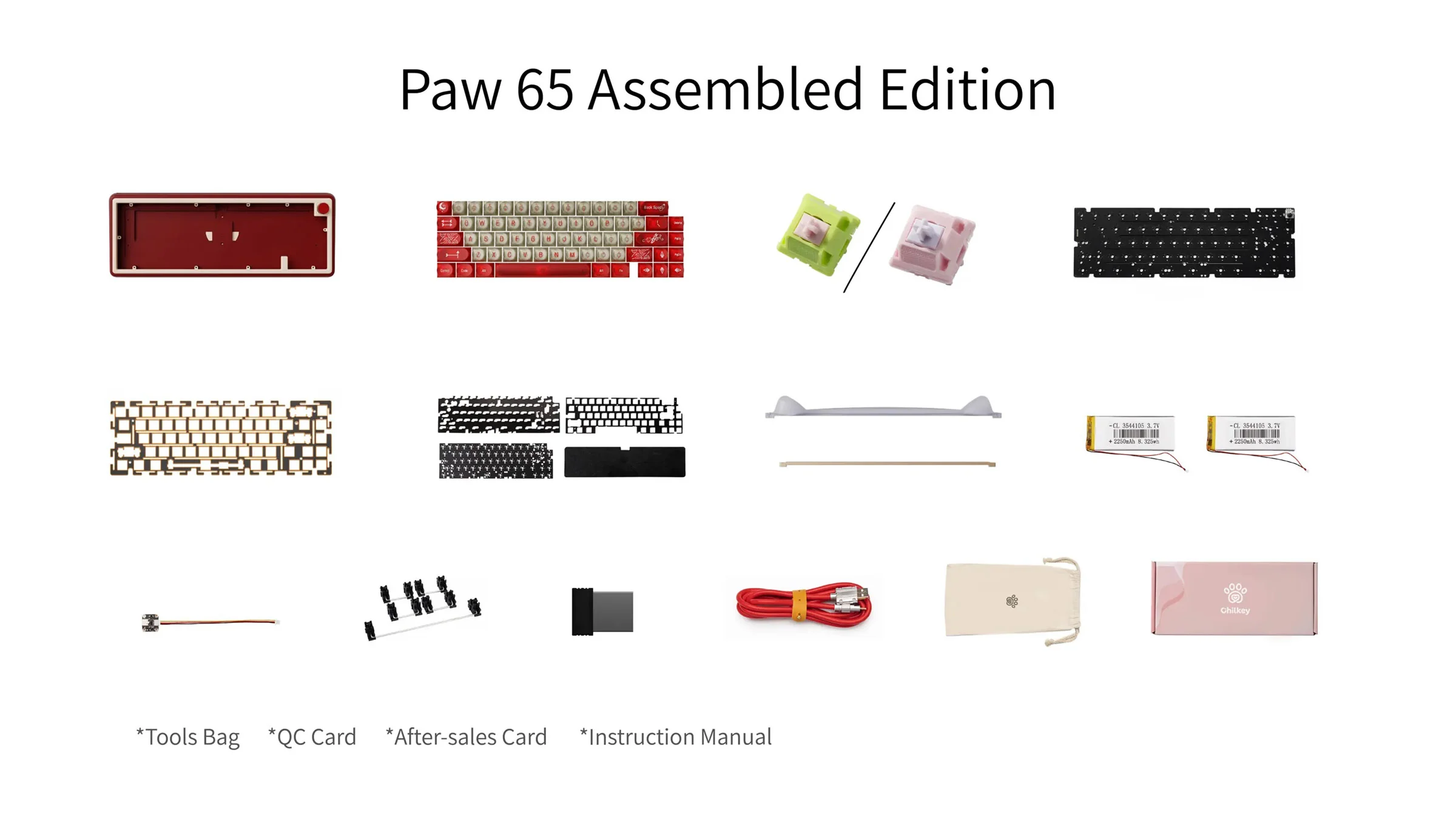 Chilkey Paw65 Aluminum 65% Hotswap Wireless RGB Keyboard - Image 3