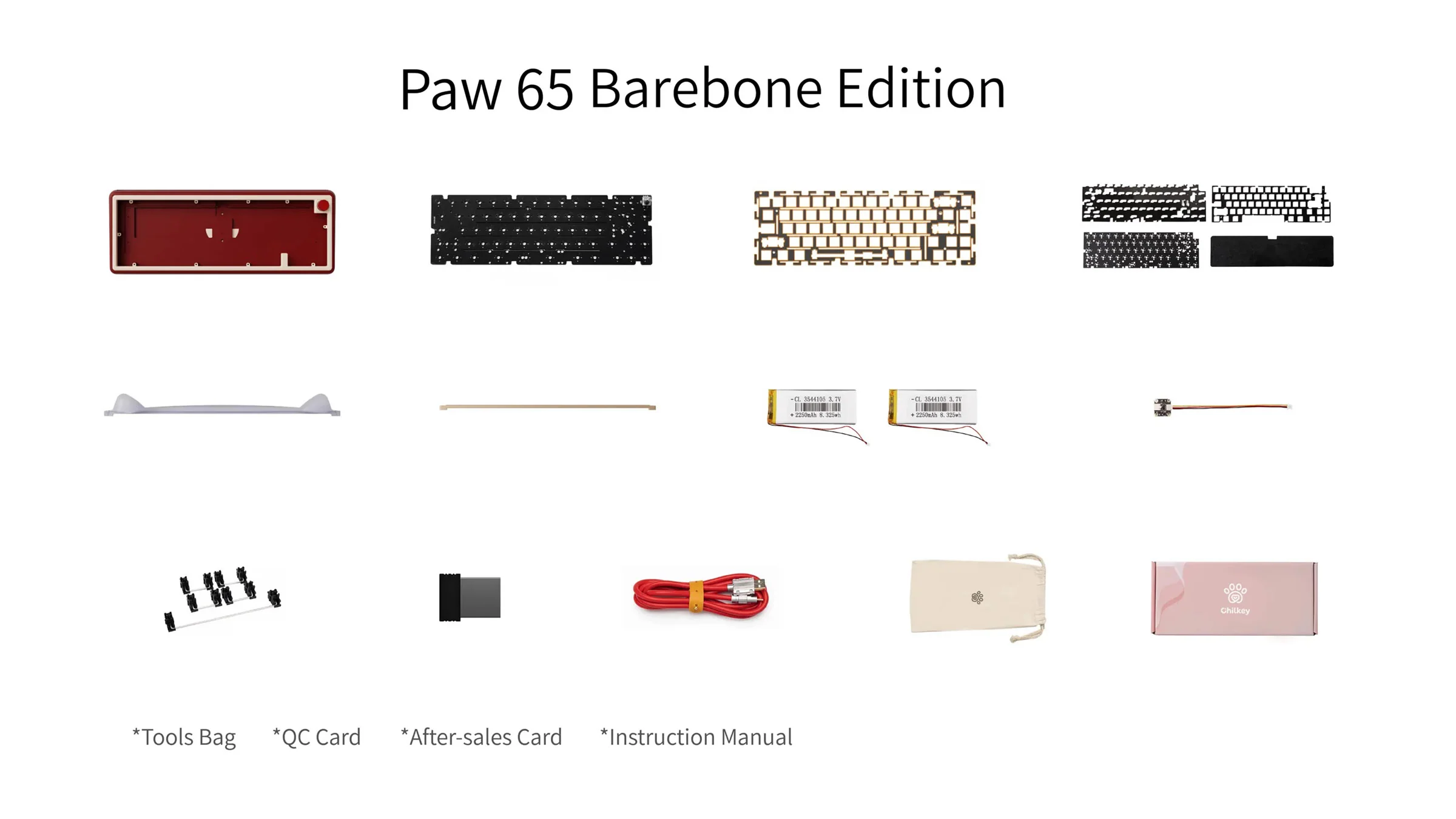 Chilkey Paw65 Aluminum 65% Hotswap Wireless RGB Keyboard - Image 4