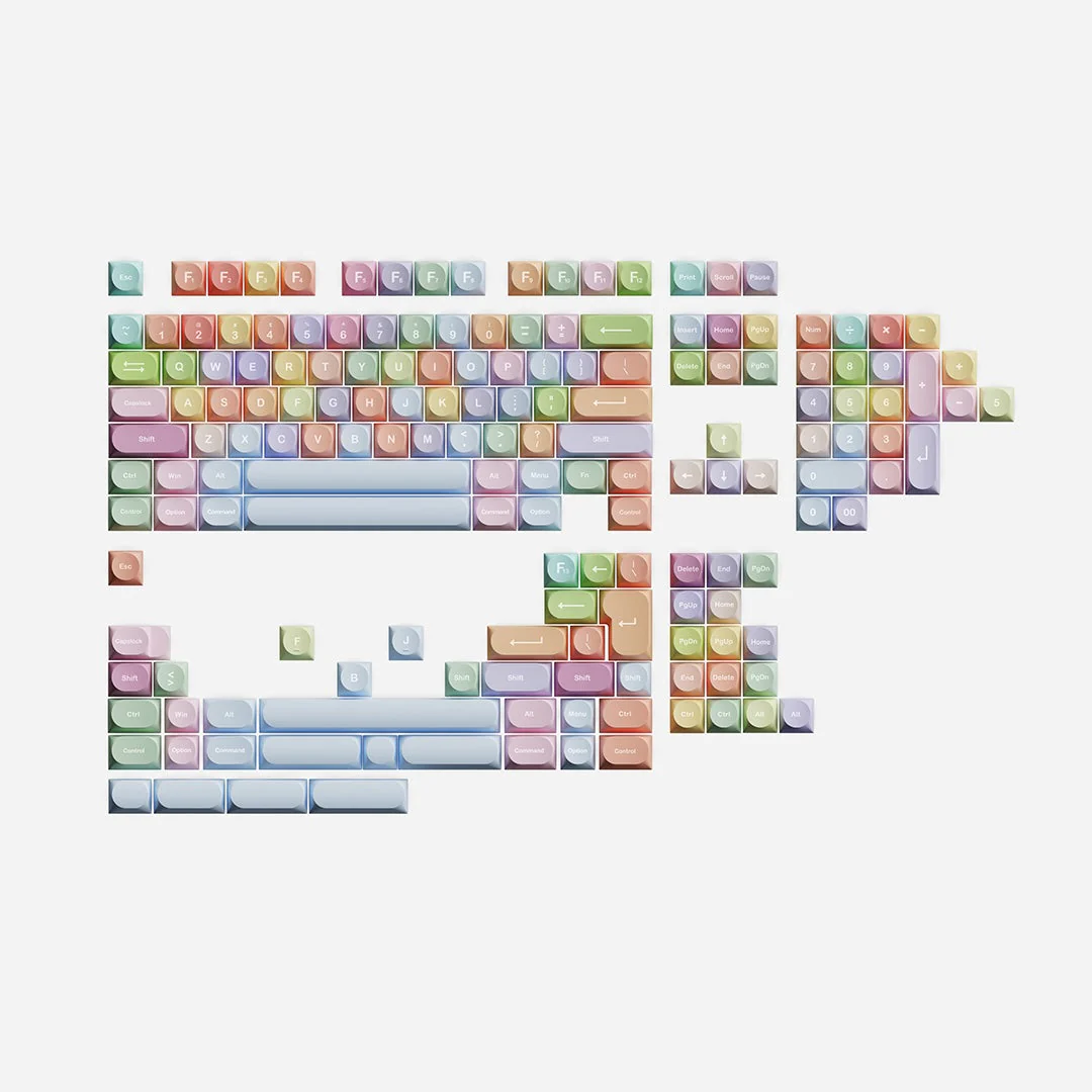 Chilkey Unicorn 170 Key DDA Profile Dye Sub PBT Keycap Set - Image 3