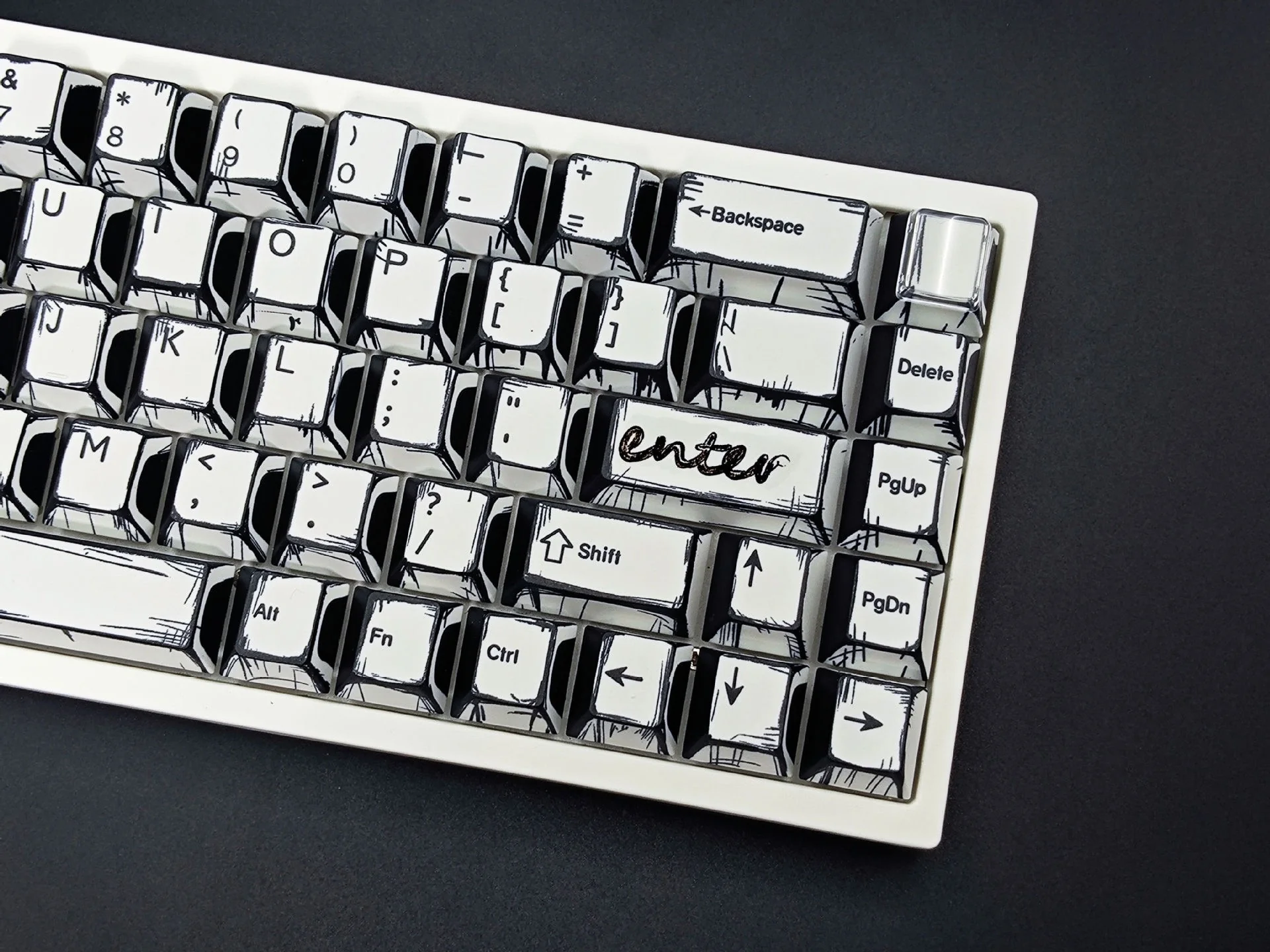 Click Inc Comic Cherry Profile Dye Sub Keycaps - Image 10