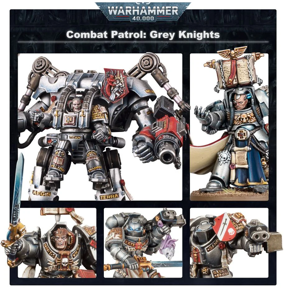 Warhammer 40000 Combat Patrol Grey Knights - Image 2