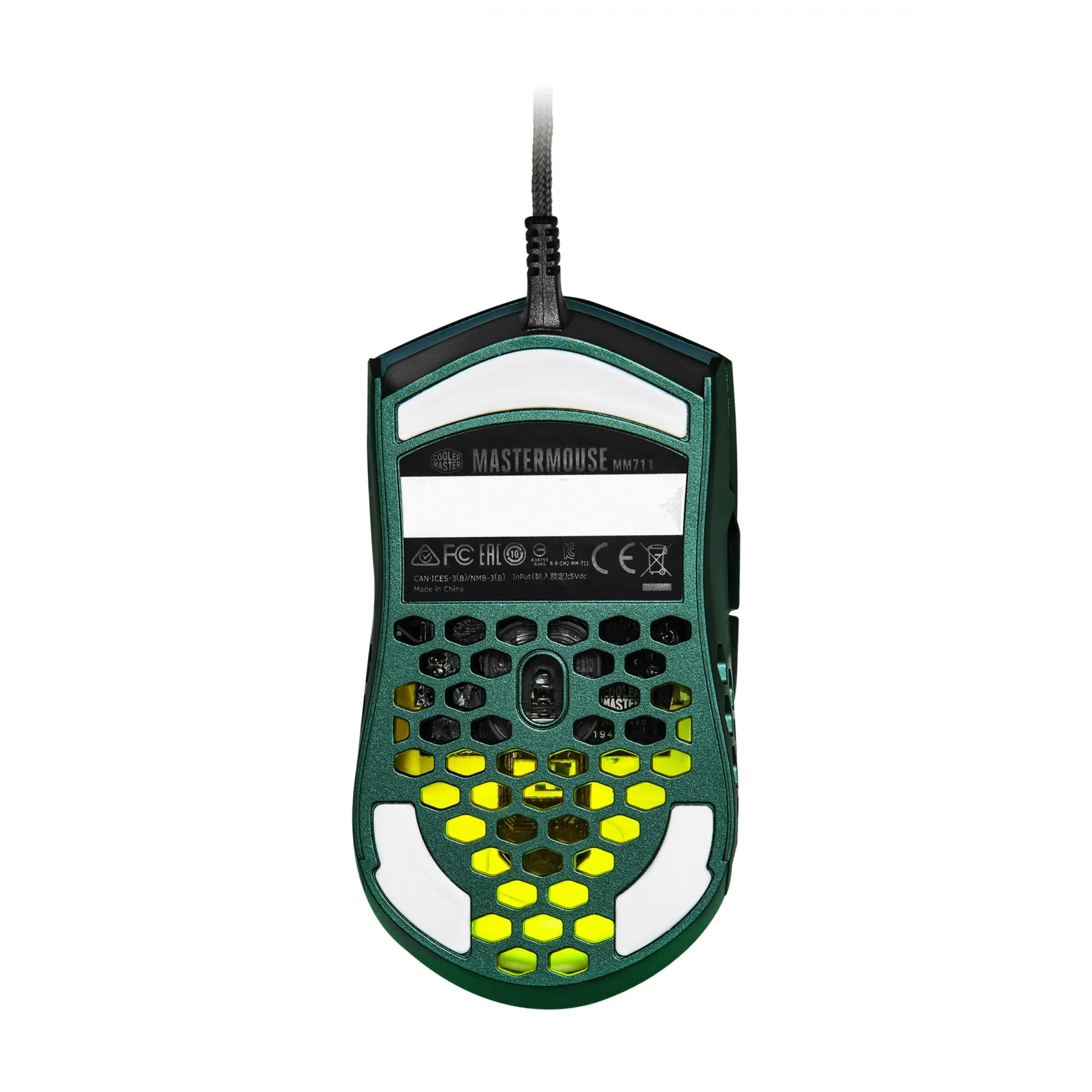 Cooler Master MM711 Olive Green Wired Mouse - Image 3