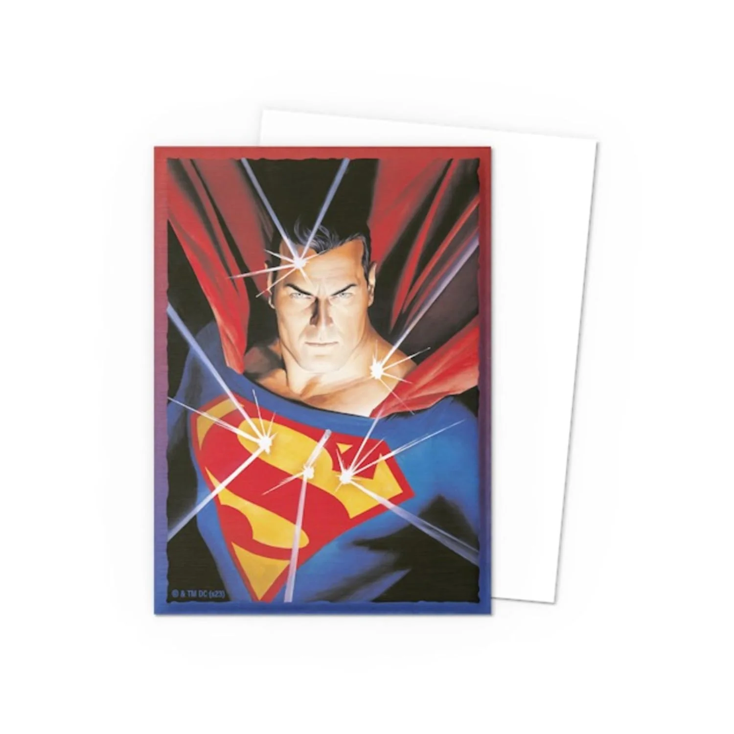Dragon Shield Standard Brushed Art Card Sleeves Superman Series No 1 Superman (Alex Ross) 100ct - Image 2