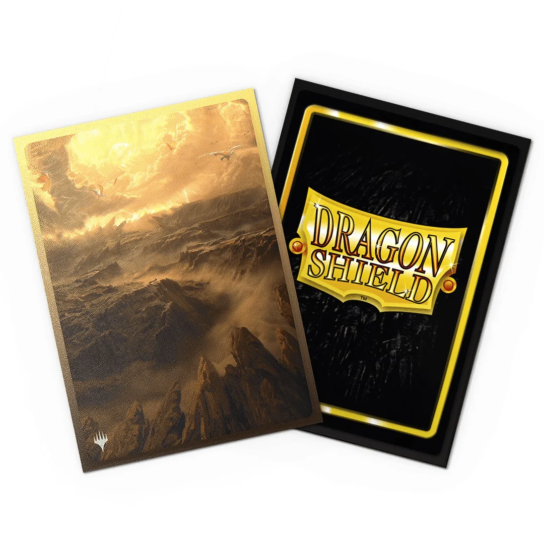Dragon Shield Standard Matte Dual Art Magic The Gathering Landfall Series Card Sleeves Arid Mesa 100ct - Image 2