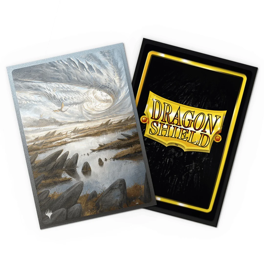 Dragon Shield Standard Matte Dual Art Magic The Gathering Landfall Series Card Sleeves Marsh Flats 100ct - Image 2
