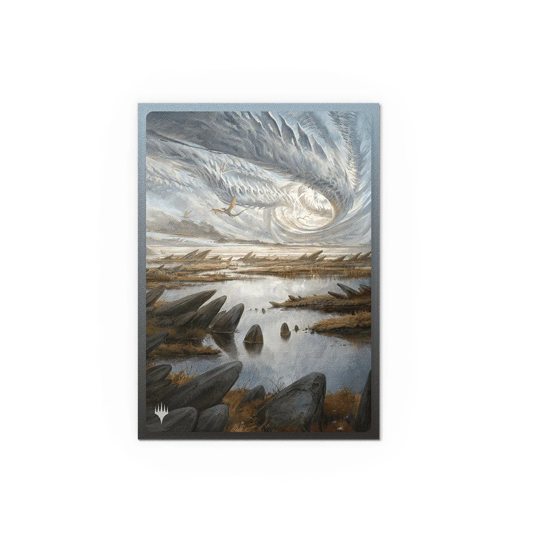 Dragon Shield Standard Matte Dual Art Magic The Gathering Landfall Series Card Sleeves Marsh Flats 100ct - Image 4
