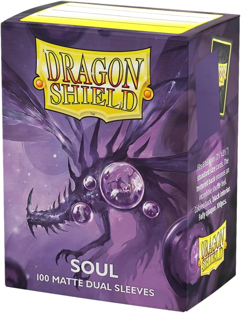 Dragon Shield Standard Matte Dual Card Sleeves Soul 100ct - Image 2