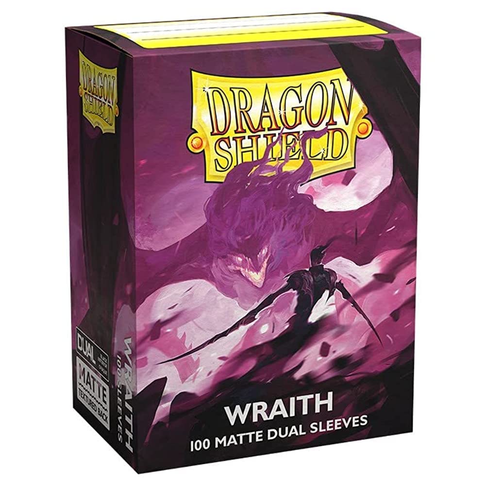 Dragon Shield Standard Matte Dual Card Sleeves Wraith 100ct - Image 2