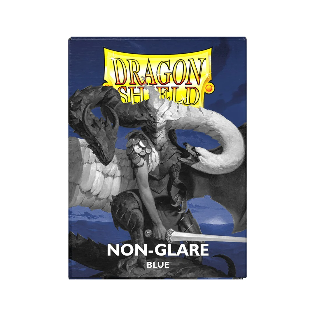 Dragon Shield Standard Non-Glare Matte Card Sleeves Blue 100ct - Image 4