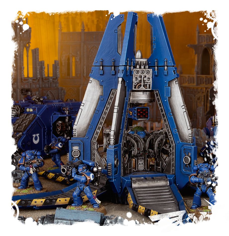 Warhammer 40000 Space Marines Drop Pod - Image 3