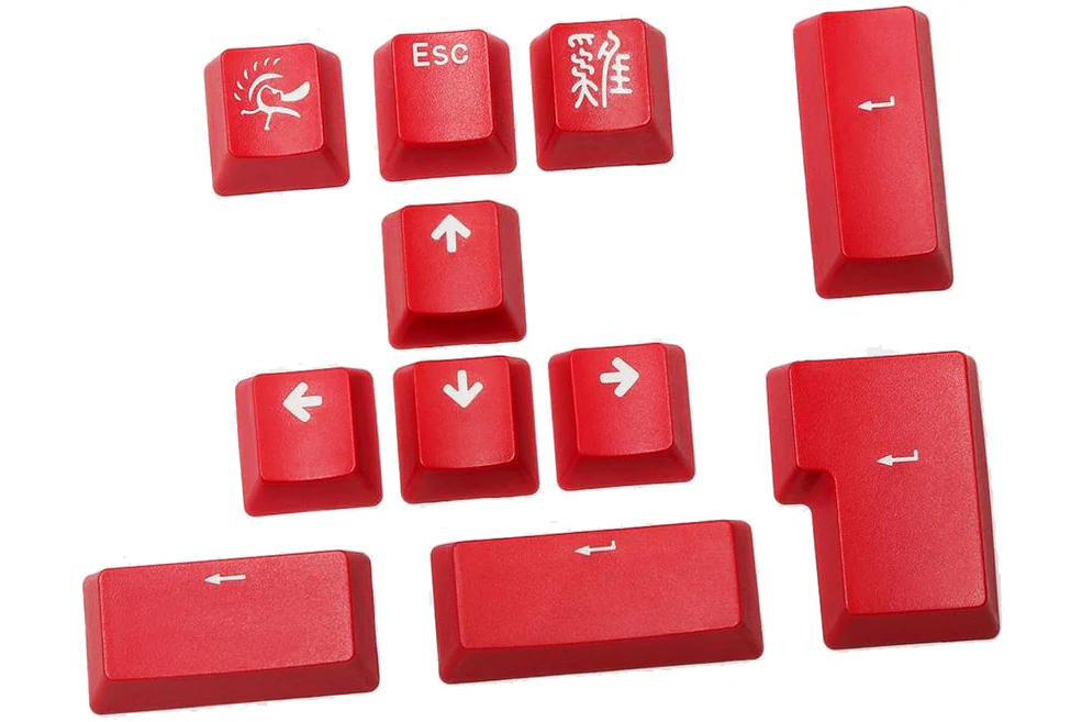 Ducky 11 Key Double Shot PBT Keycap Set - Image 4