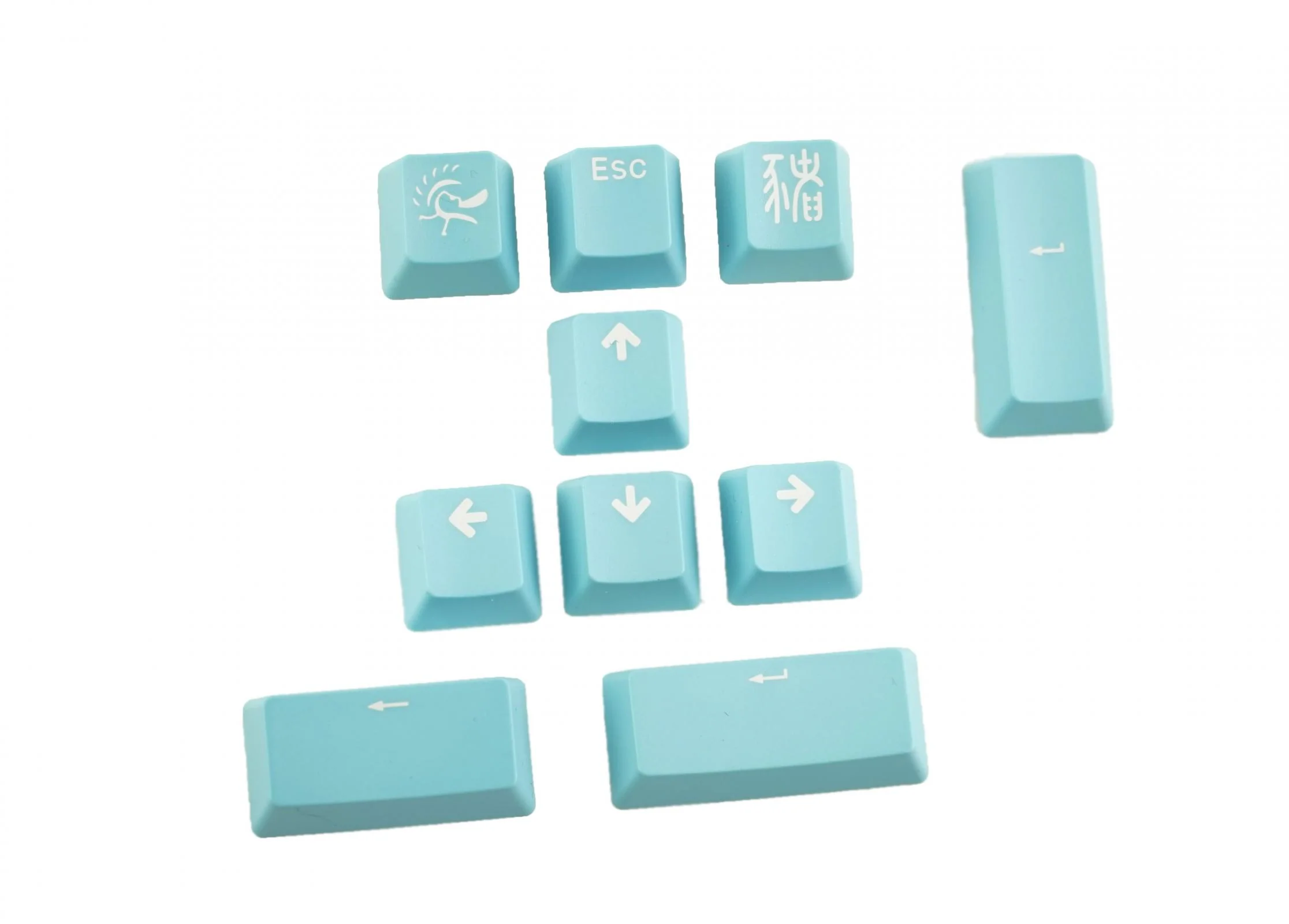 Ducky 11 Key Double Shot PBT Keycap Set - Image 9