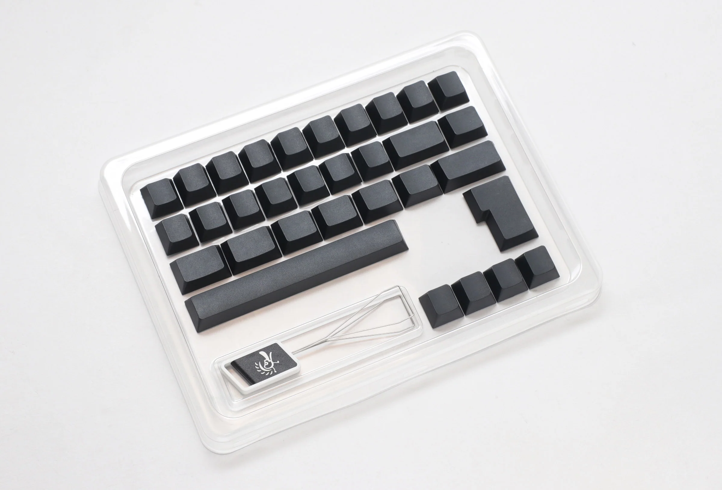 Ducky Black Blank 132 Key Cherry Profile PBT Keycap Set - Image 4