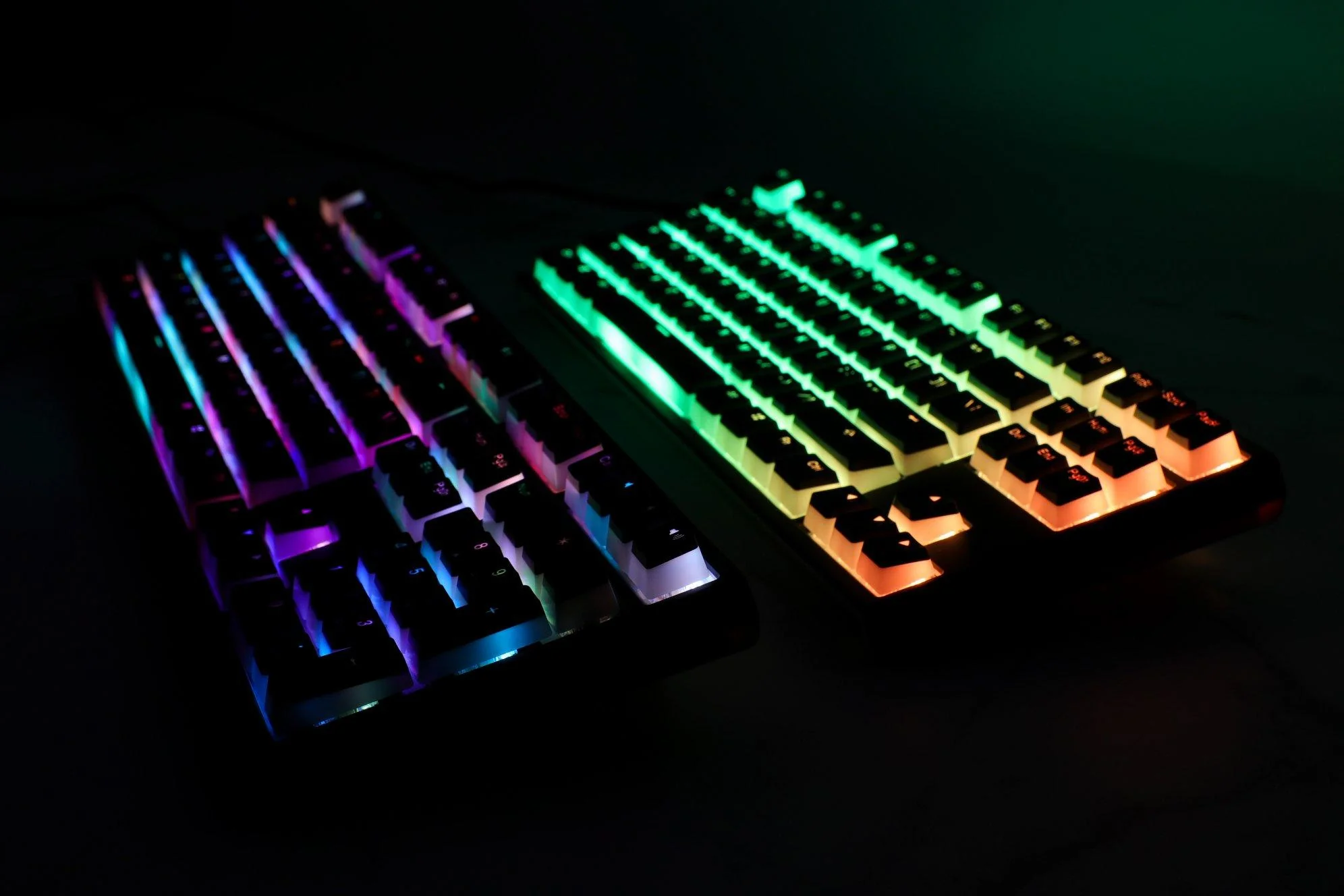 Ducky Black Pudding 108 Key OEM Profile Double Shot PBT Keycap Set - Image 14