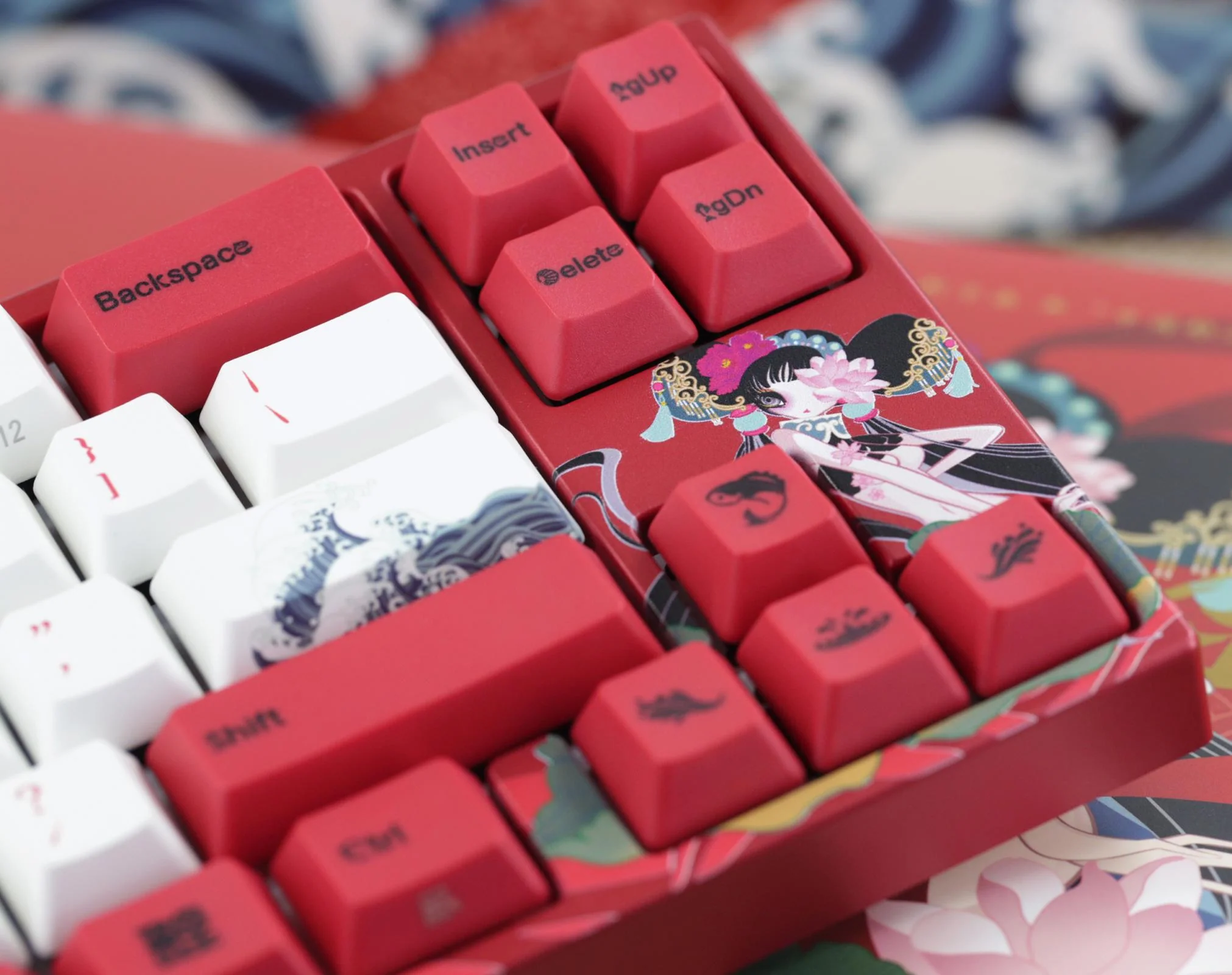 Ducky x Varmilo Miya Pro Koi 65% Dye Sub PBT Mechanical Keyboard - Image 10