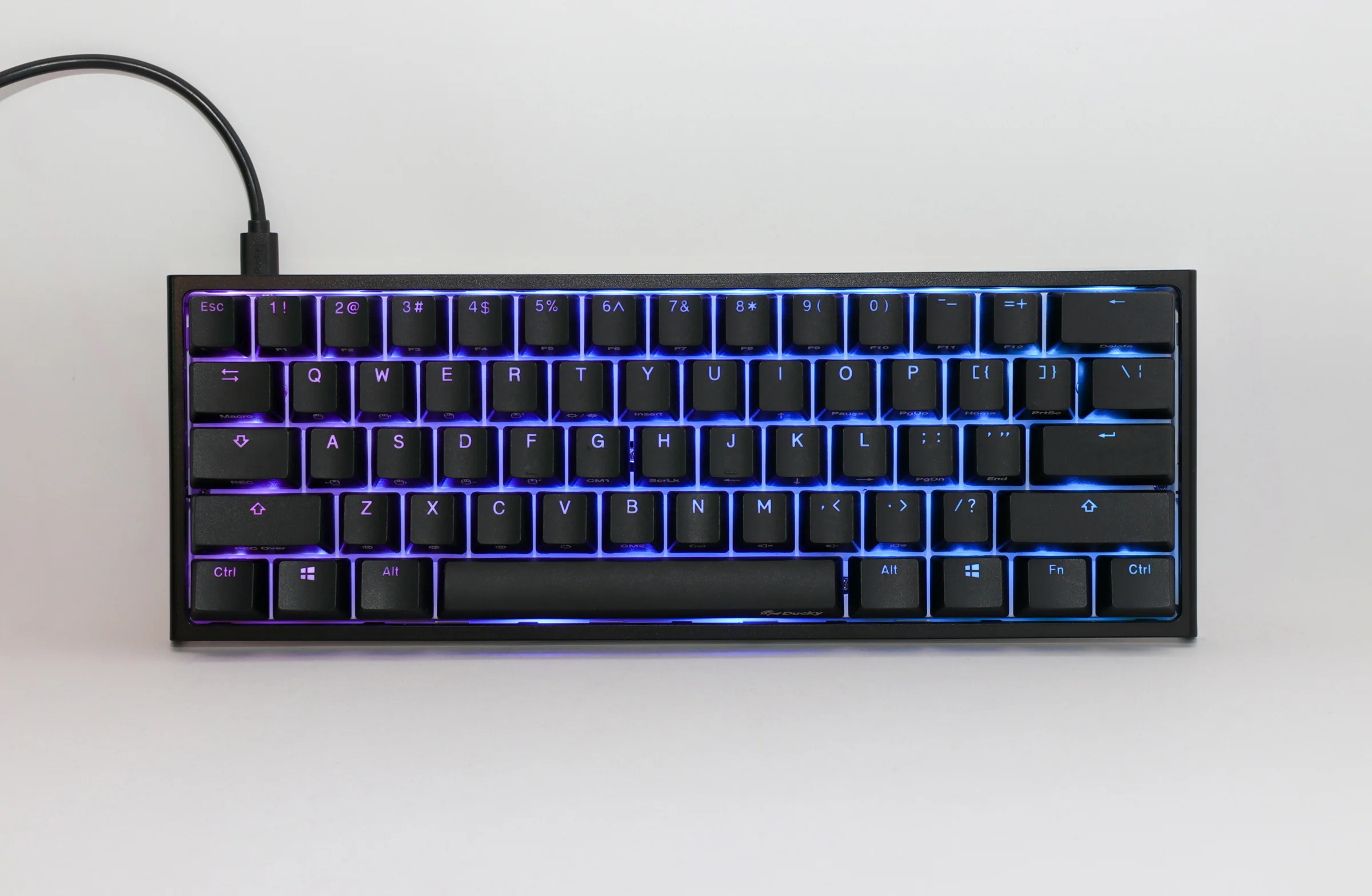 Ducky One 2 Mini Pro Classic RGB LED 60% Double Shot PBT Mechanical Keyboard - Image 13