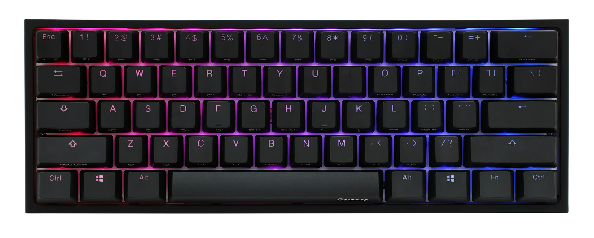 Ducky One 2 Mini v2 RGB LED 60% Double Shot PBT Mechanical Keyboard - Image 8