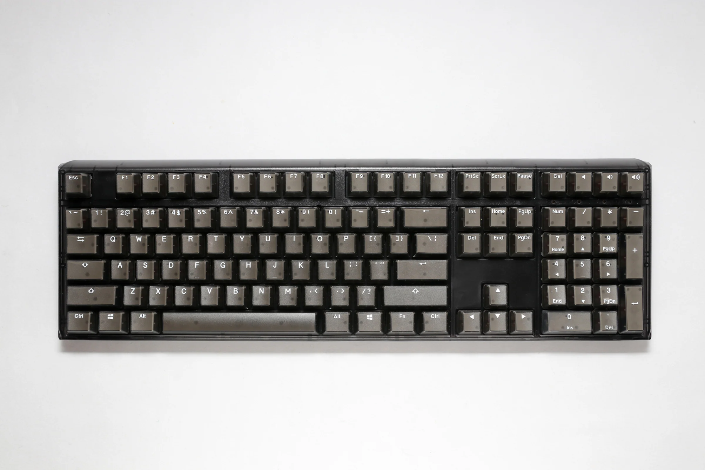 Ducky One 3 Aura Clear Black Hotswap RGB Double Shot ABS Mechanical Keyboard - Image 11