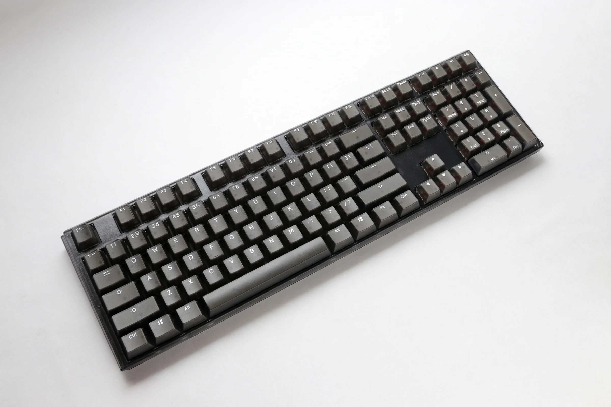 Ducky One 3 Aura Clear Black Hotswap RGB Double Shot ABS Mechanical Keyboard - Image 2