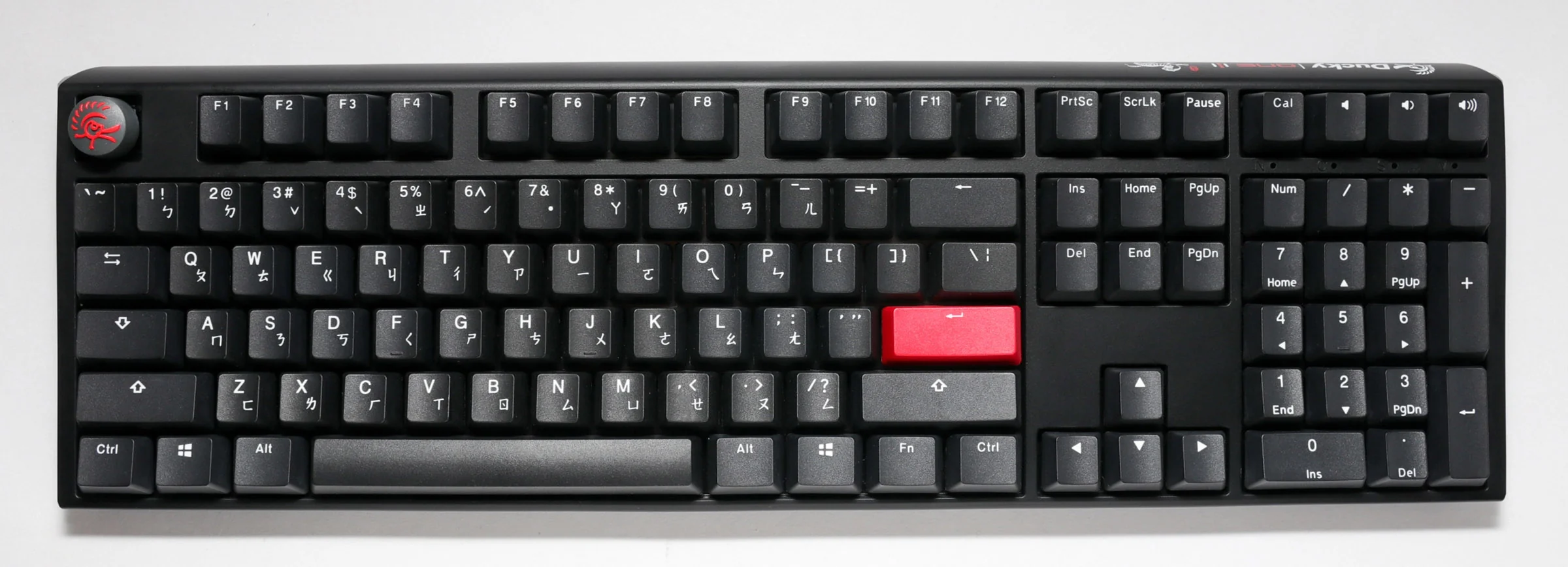 Ducky One 3 Carbon Black Hotswap Double Shot PBT Mechanical Keyboard - Image 9