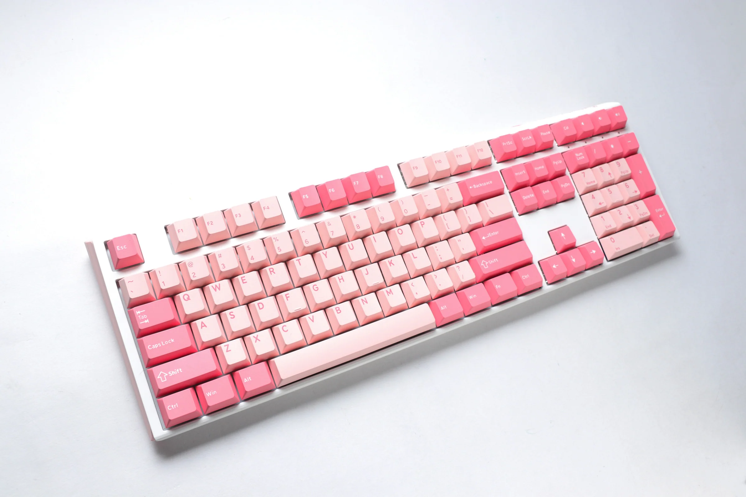 Ducky One 3 Gossamer Pink Hotswap Double Shot PBT QUACK Mechanical Keyboard - Image 2