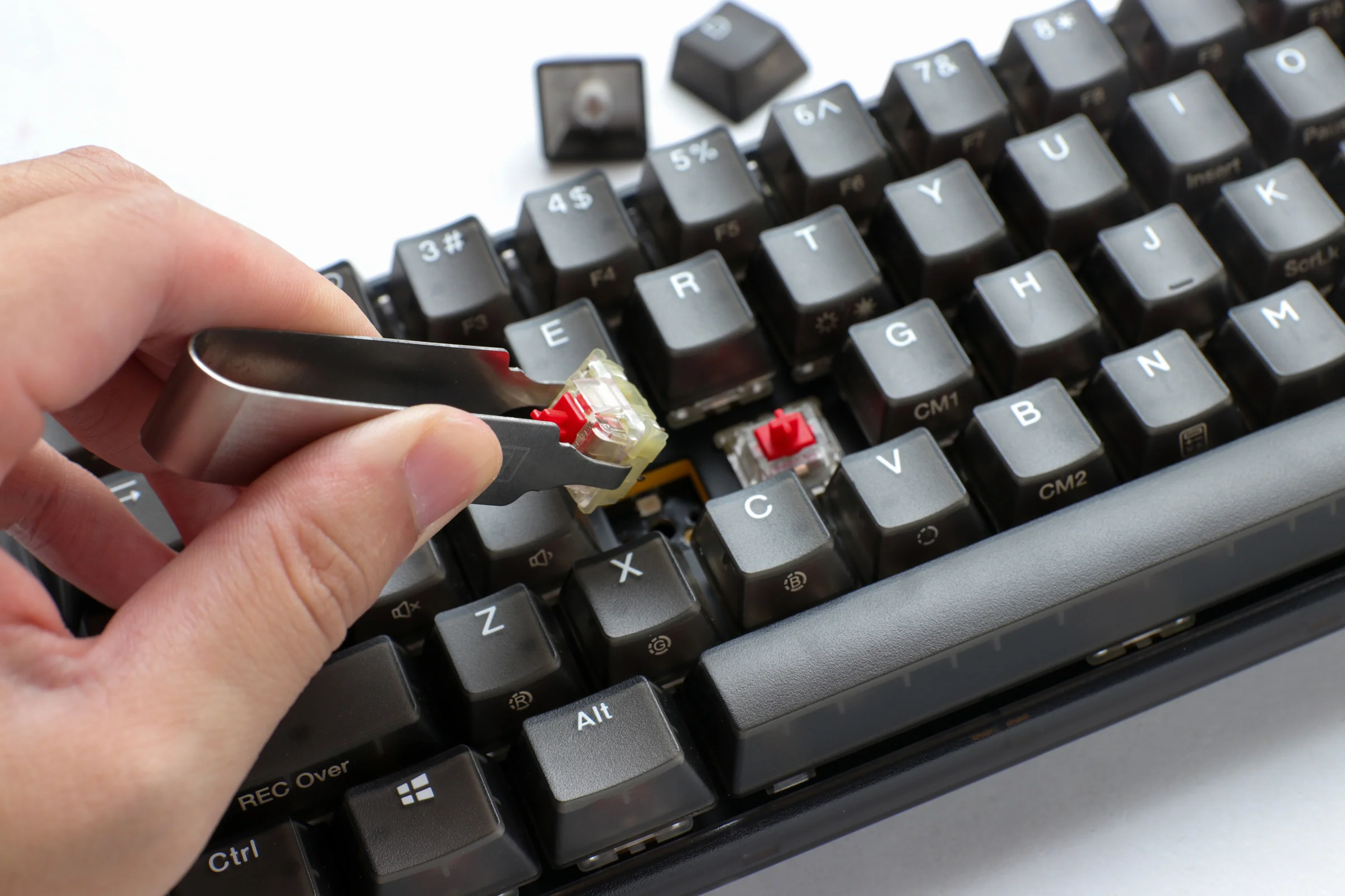Ducky One 3 Mini Aura Clear Black 60% Hotswap RGB LED Double Shot ABS Mechanical Keyboard - Image 4