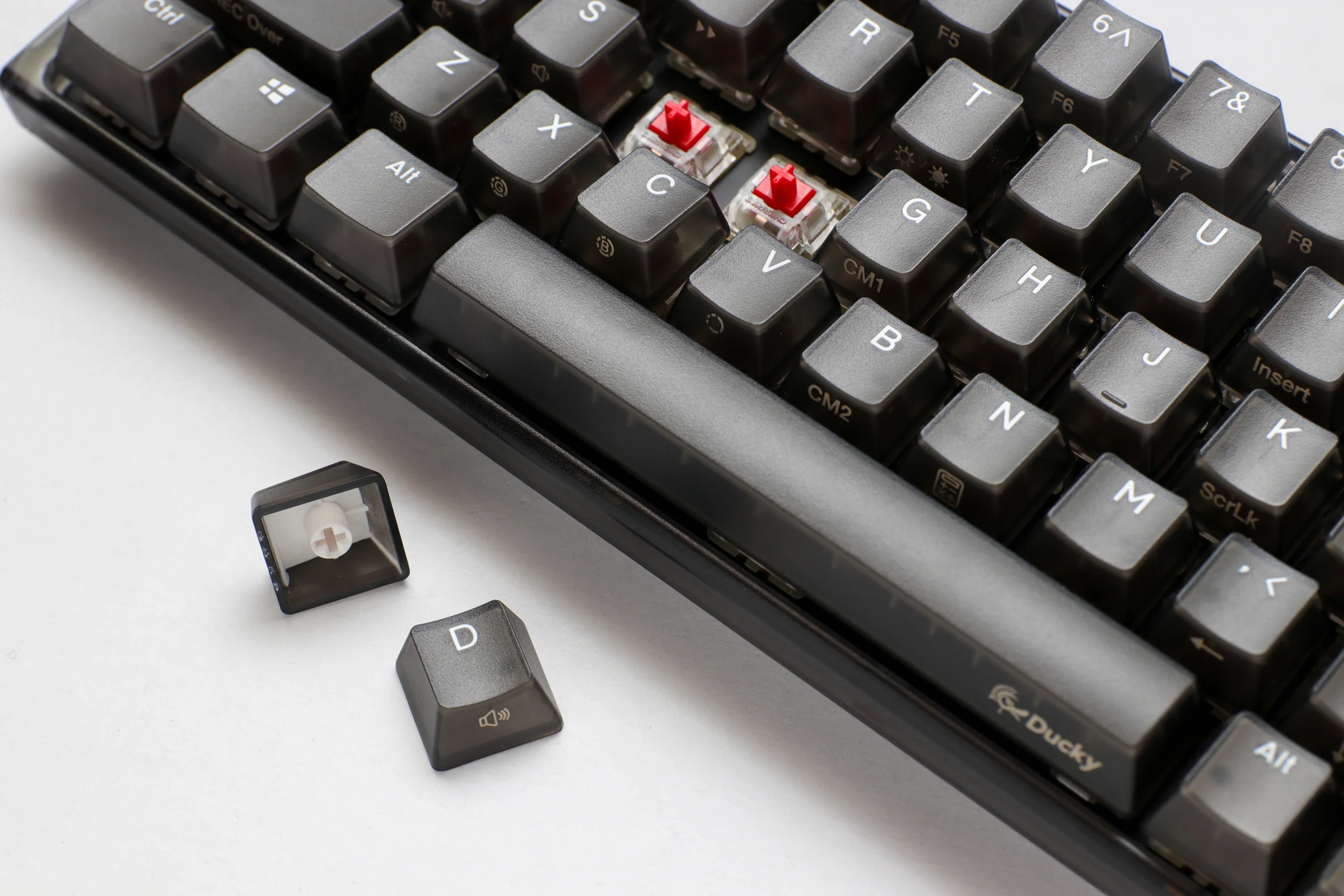 Ducky One 3 SF Aura Clear Black 65% Hotswap RGB Double Shot ABS Mechanical Keyboard - Image 4