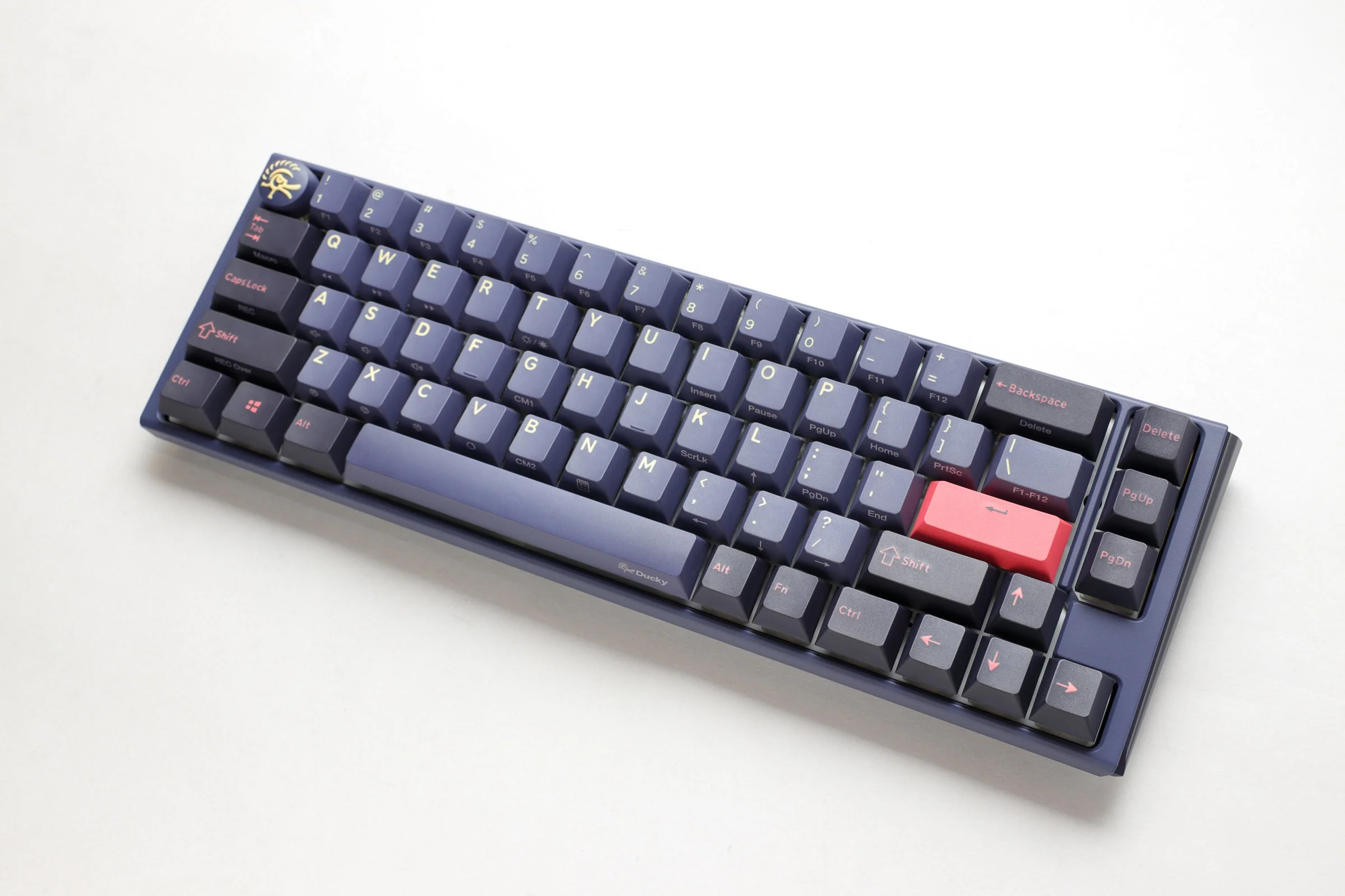 Ducky One 3 SF Cosmic Blue 65% Hotswap RGB Double Shot PBT QUACK Mechanical Keyboard - Image 2