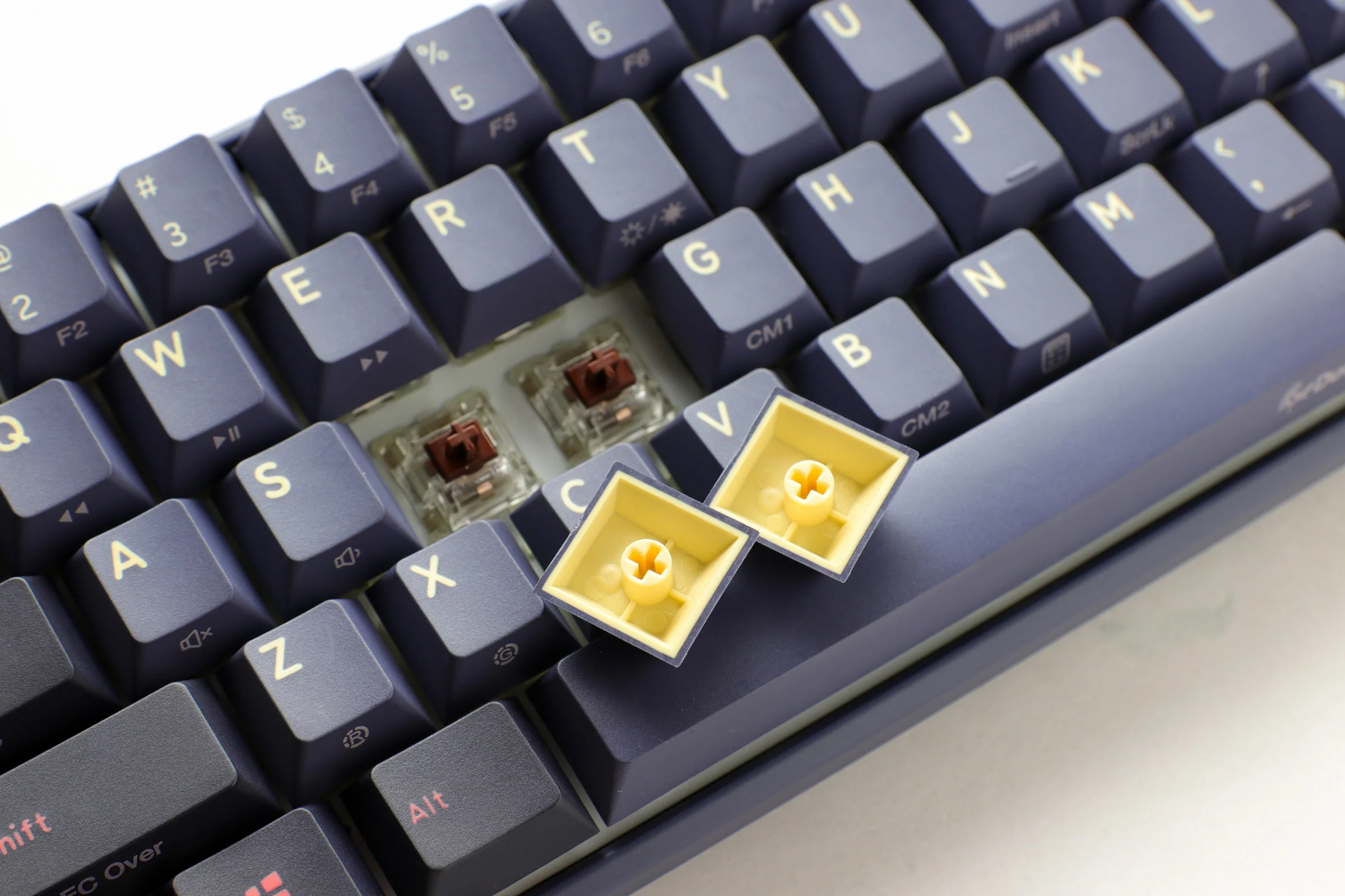 Ducky One 3 SF Cosmic Blue 65% Hotswap RGB Double Shot PBT QUACK Mechanical Keyboard - Image 4